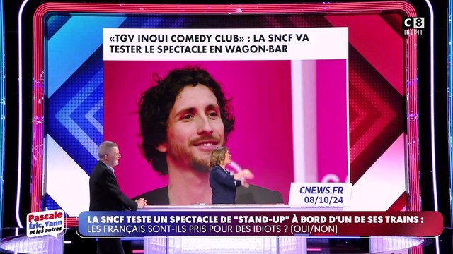 Visiblement agacé, Yann Moix demande à Pascale de la Tour du Pin de cesser de lui couper la parole et fini par quitter le plateau en direct sur C8 : Franchement, arrêtez !