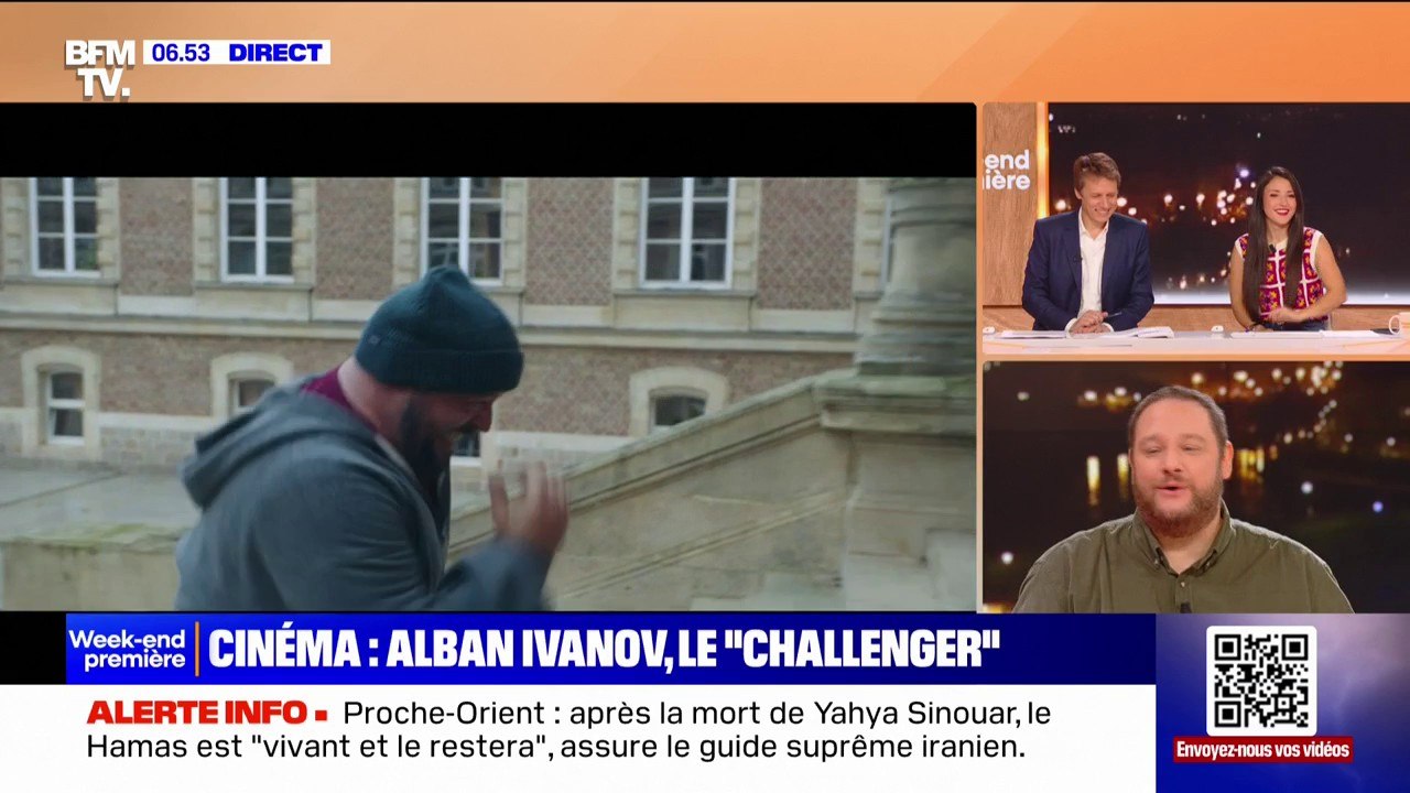 Alban Ivanov se mue en boxeur dans le film "Challenger"