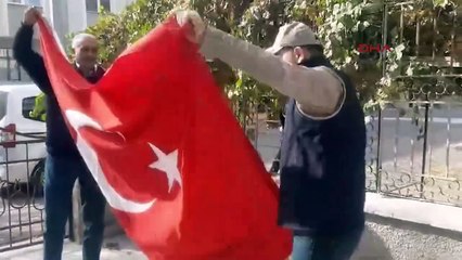 12 yaşındaki çocuğun 'bayrak' hassasiyeti