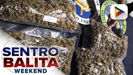 Mahigit sa P3-M halaga ng hinihinalang high-grade marijuana, nasabat ng BOC - Port of Clark