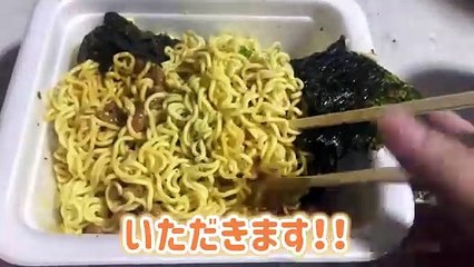 [vlog] Early in the morning, a stupid tongue eats "Rice Terror Salt Fried Noodles".