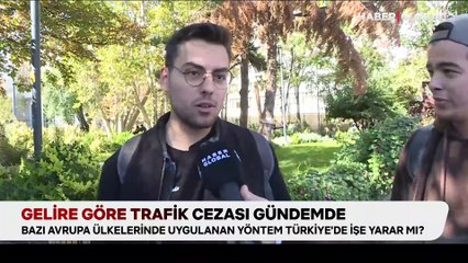 Gelire göre trafik cezası gündemde