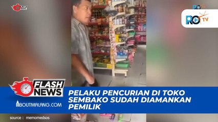TERJADI PENCURIAN DI TOKO SEMBAKO, PELAKU BERHASIL DIAMANKAN
