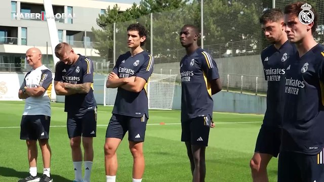 İlk gün ilk heyecan, işte Arda Güler'in Real Madrid'le çıktığı ilk antrenman!