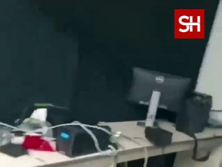 Yahya Sinvar'a "Terörist" Diyen Suudi Arabistan Kanalının Ofisine Baskın