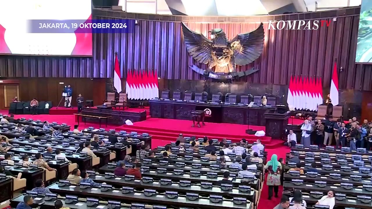 Gibran hingga DiditPutra Prabowo Hadiri Gladi Pelantikan di Gedung MPR