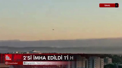 Binyamin Netanyahu'nun evinin olduğu bölgeye İHA saldırısı