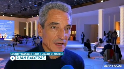 Buchmesse, Audible: 11 milioni di italiani ascoltano audiolibri