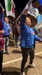 Castel di Sangro: esplode in strada la gioia per lo scudetto del Napoli