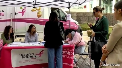 Lotta tumori del seno: torna a Napoli "Carovana della Prevenzione"