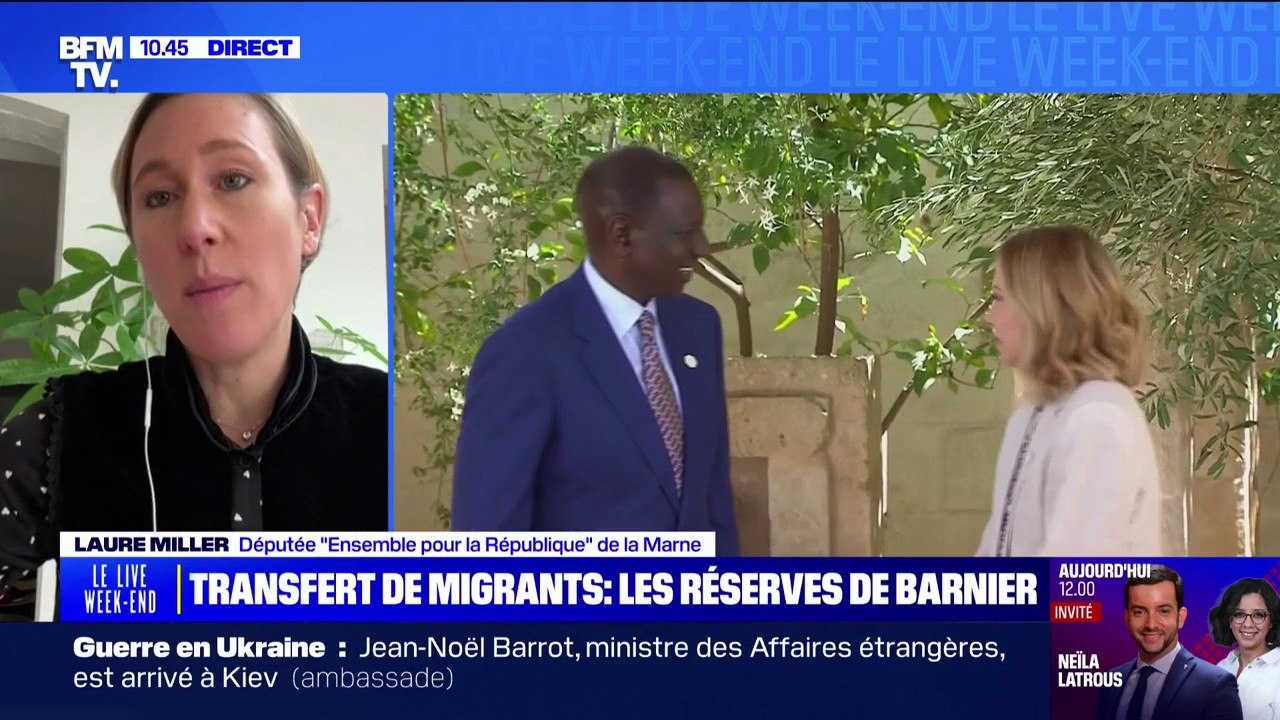 Demandeurs d'asile: "C'est un débat qui doit aussi se régler à l'échelle européenne", souligne Laure Miller (Ensemble)