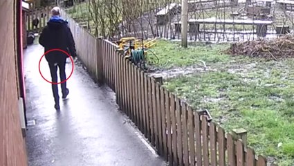 Watch: Former detective drops cocaine stolen from police store outside school before being jailed