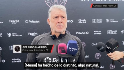 Descargar video: Martino, sobre si Messi llegará al Mundial 2026: 