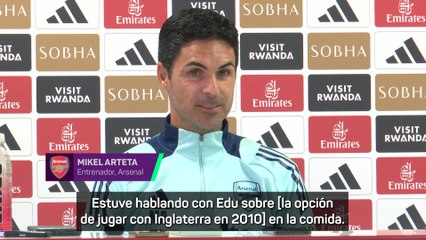 Arteta admite que estuvo a punto de jugar con la selección inglesa: "Lo habría hecho"