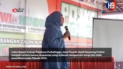 Viral, Calon Bupati Purbalingga Ancam Coret Penerima Bansos Kalau Pilih Lawannya