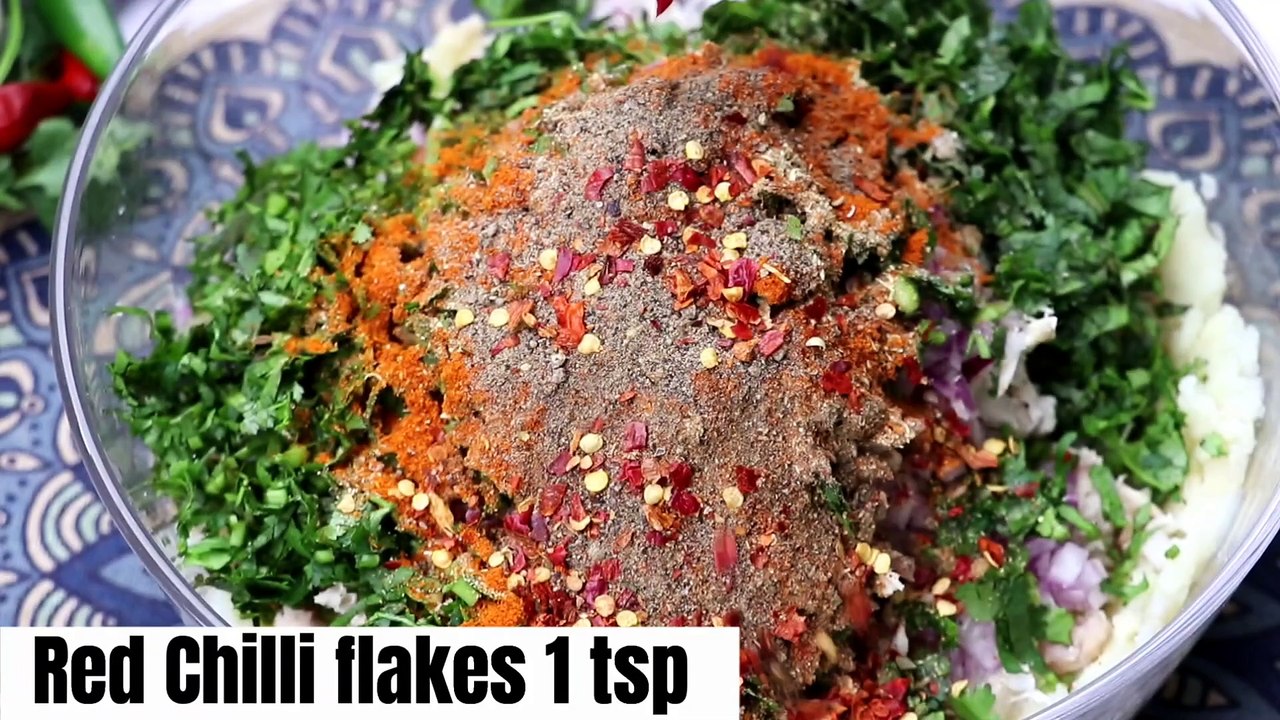 Chicken Potato Kabab