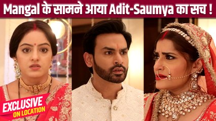 Mangal Lakshmi On Location: Mangal के सामने Saumya बनी Adit की दुल्हन, हुआ सबसे बड़े सच का खुलासा