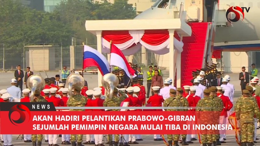 Akan Hadiri Pelantikan Prabowo, Sejumlah Pimpinan Negara Mulai Tiba di Indonesia