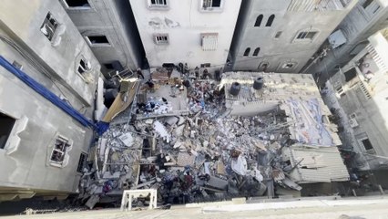 Israel ataca un campo de refugiados en Gaza