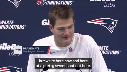 Patriots using London 'business trip' to get back on track - Maye