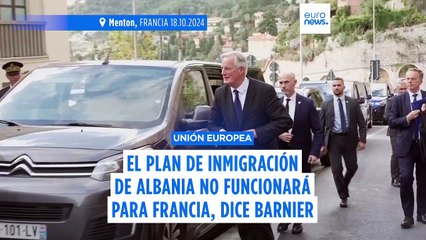 Francia también da la espalda al modelo migratorio de Giorgia Meloni: "No se puede trasladar aquí", dice Barnier