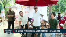 RK Traktir Warga Jakarta, Dharma akan Tambah Hutan Kota, Rano Kunjungi Warga Tanah Abang