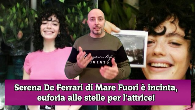 Serena De Ferrari di Mare Fuori è incinta, euforia alle stelle per l'attrice!