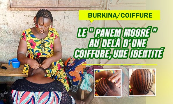Burkina : La coiffure traditionnelle “Panem mooré”, une spécialité de certaines femmes à Ouagadougou