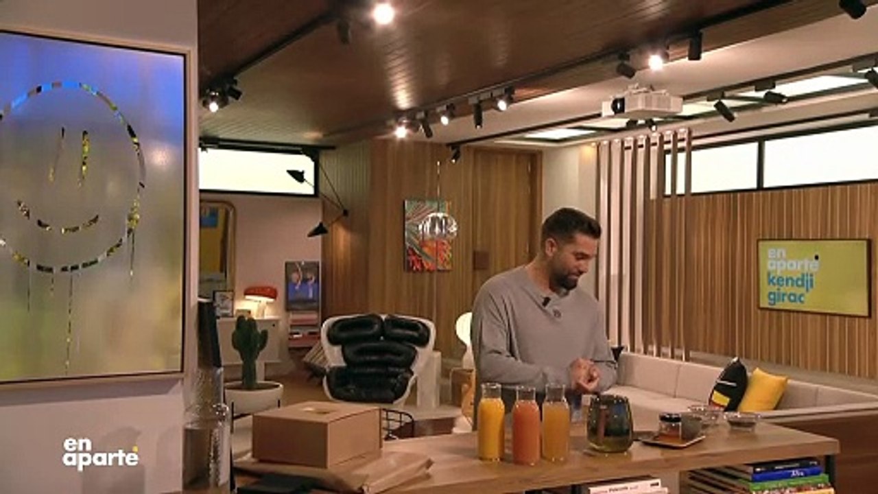 Kendji Girac a révélé les secrets de son nouveau régime de vie très sainKendji Girac dans l'émission "En Aparté"