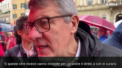 Sanita', Landini a Roma: "I cittadini hanno speso 46 miliardi per curarsi"