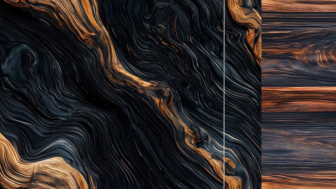 40 Black Wood Texture Backgrounds