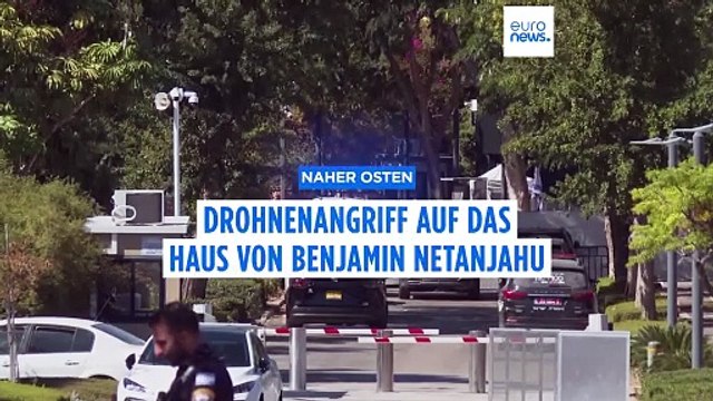 Drone auf Netanjahus Haus abgefeuert