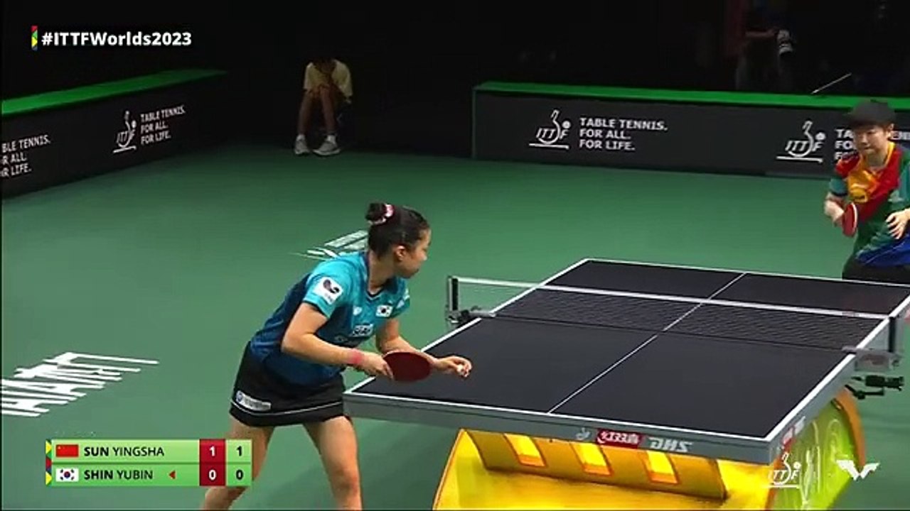 SUN Yingsha vs SHIN Yubin | WS R16 _ #ITTFWorlds2023