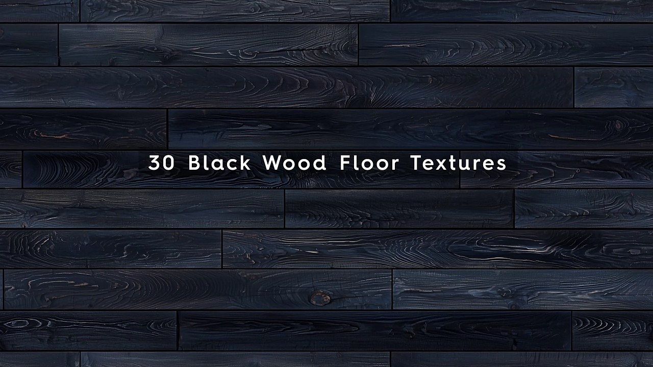 30 Black Wood Floor Texture Backgrounds