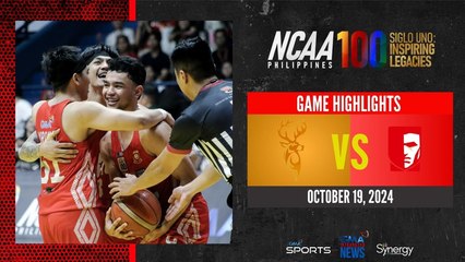EAC vs. San Sebastian (Men's Basketball Round 2 Highlights) | NCAA Season 100
