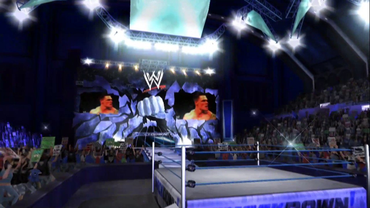WWE John Cena vs Rob Van Dam SmackDown 5 August 2004 | SmackDown Here comes the Pain PCSX2