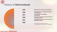 History of metronidazole #nitroimidazole #metronidazole #pharmacology #discovery