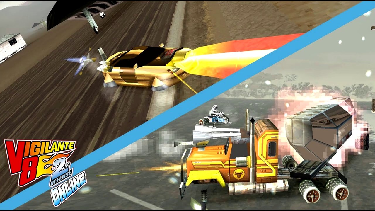 Vigilante 8 - 2nd Offense Online - Multiplayer #53 - 8 Players