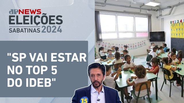 Ricardo Nunes: Teremos período integral para toda pré-escola | SABATINA JP