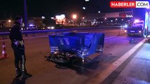 Esenler TEM Otoyolu'nda Feci Motosiklet Kazası: 1 Ölü