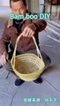 Utilize the free bamboo from the mountains to turn waste into treasure. Weave it into beautiful flower baskets. Display the meticulous production process. Breaking bamboo basic skills | Bamboo Woodworking Hand DIY #Bamboo #diy #handmade #handwork