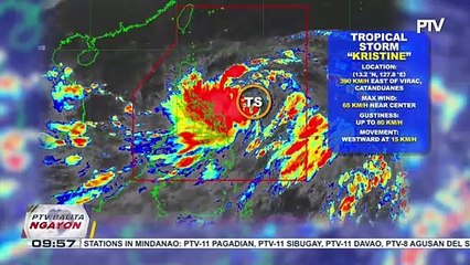 Mga residente sa Albay, patuloy na pinag-iingat dahil sa Bagyong #KristinePH