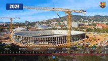 El emocionante vídeo de las obras del nuevo Camp Nou