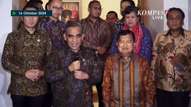 [FULL] Ahmad Muzani & Jusuf Kalla Terkait Undangan Pelantikan Prabowo-Gibran