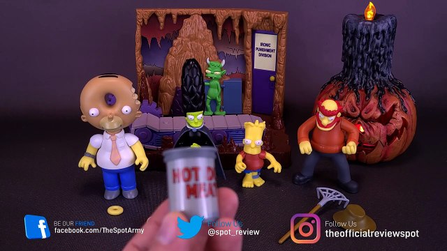 Playmates Simpsons Treehouse of Horror Ironic Punishment Environment