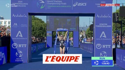 Cassandre Beaugrand est championne du monde - Triathlon - WTCS Malaga