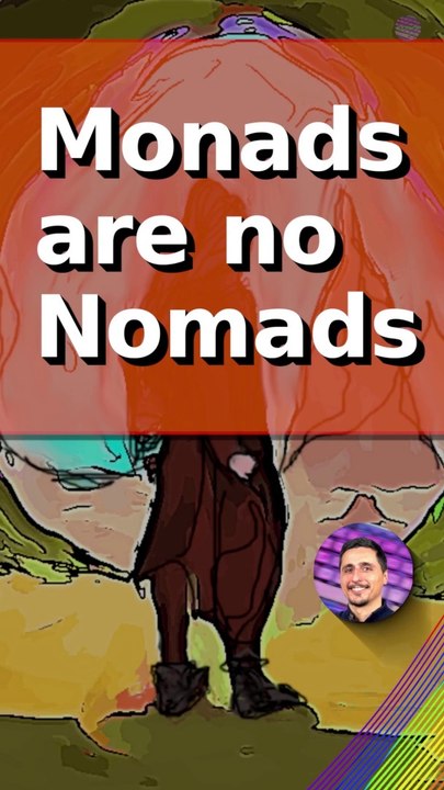 Monads are no Nomads! - Basics Unlocked - Challenge unlocked - The vertical version 1 of 2
