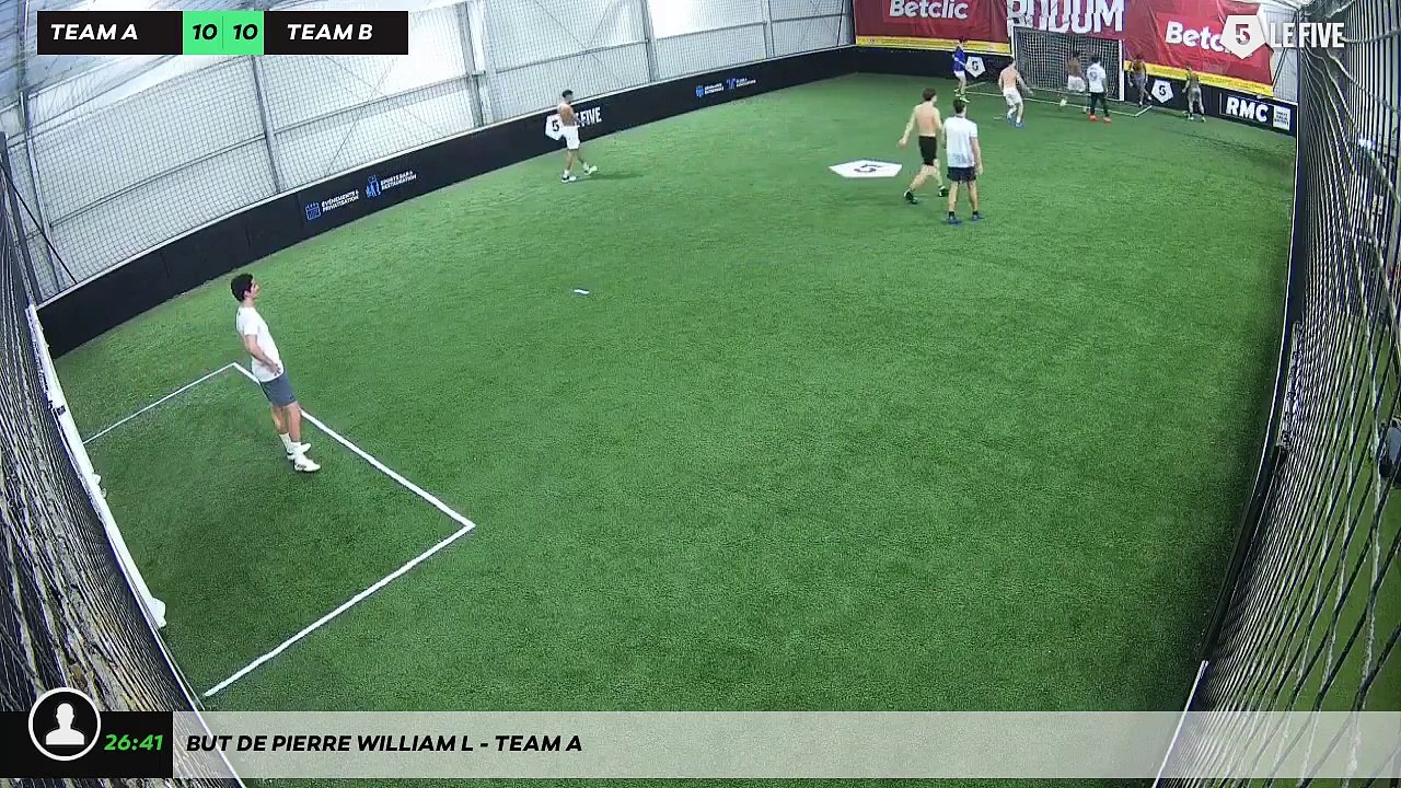 But de Pierre William L - Team A