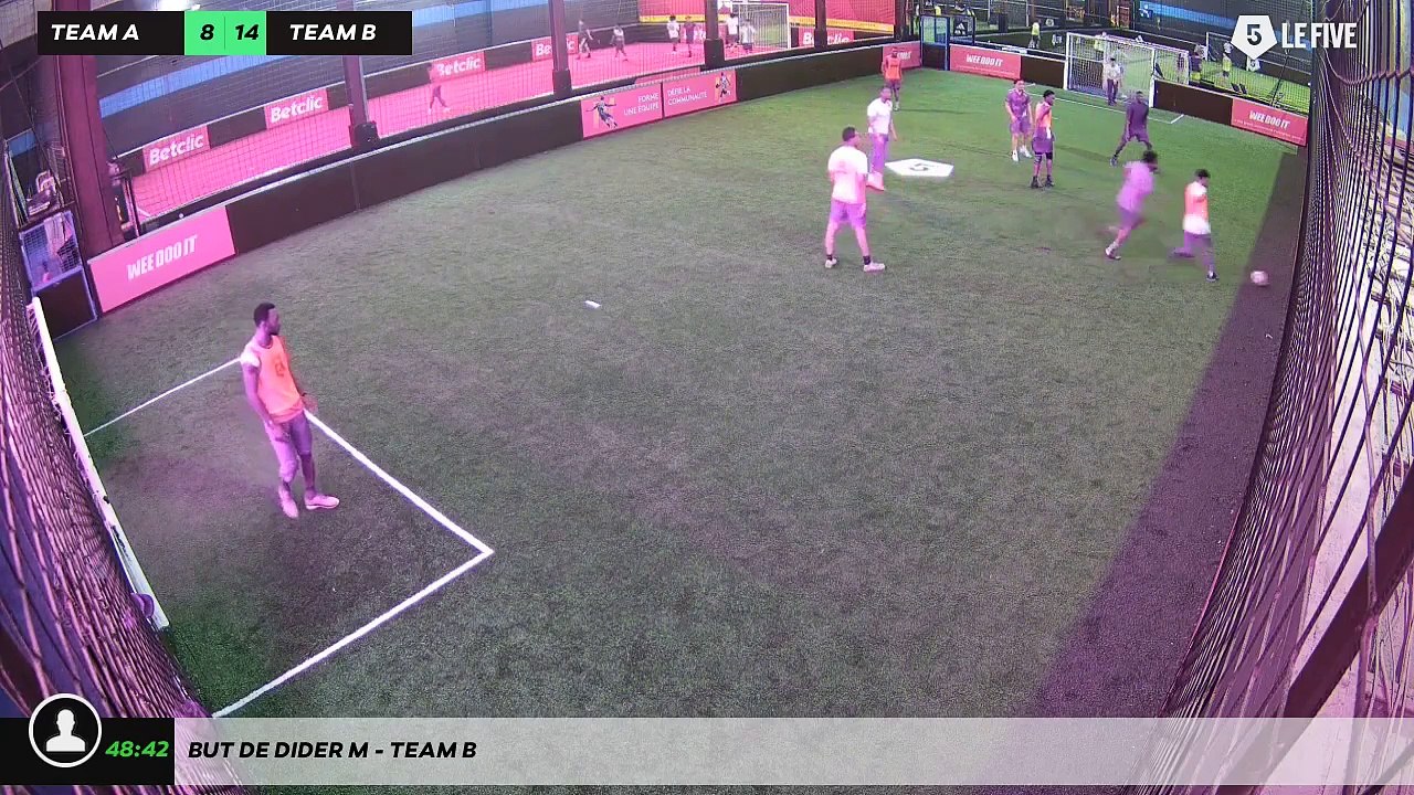 But de Dider M - Team B