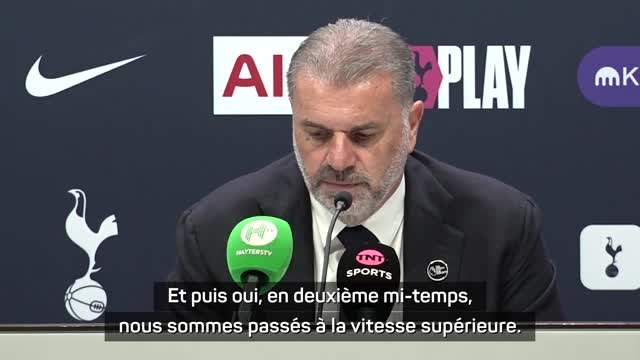 Tottenham - Postecoglou : “Notre football a été excellent”